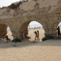 Beach Scene, Caesarea, Israel, 2010